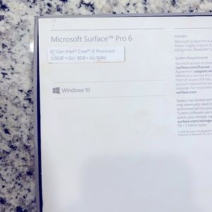 Microsoft surface Pro 6
